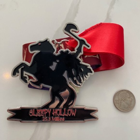 Yes Fit! Virtual Running Medal - Sleepy Hollow 25.3 miles - Picture 1 of 1